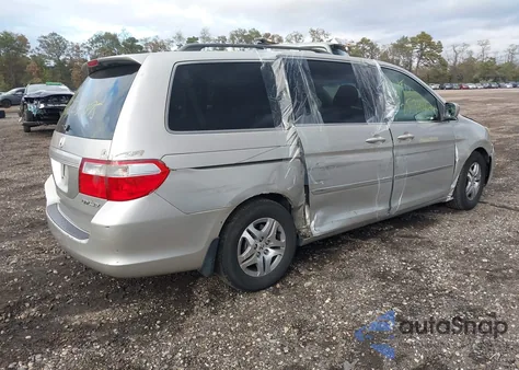 2005 Honda Odyssey Ex z USA, uszkodzony, nr VIN 5FNRL38445B413734